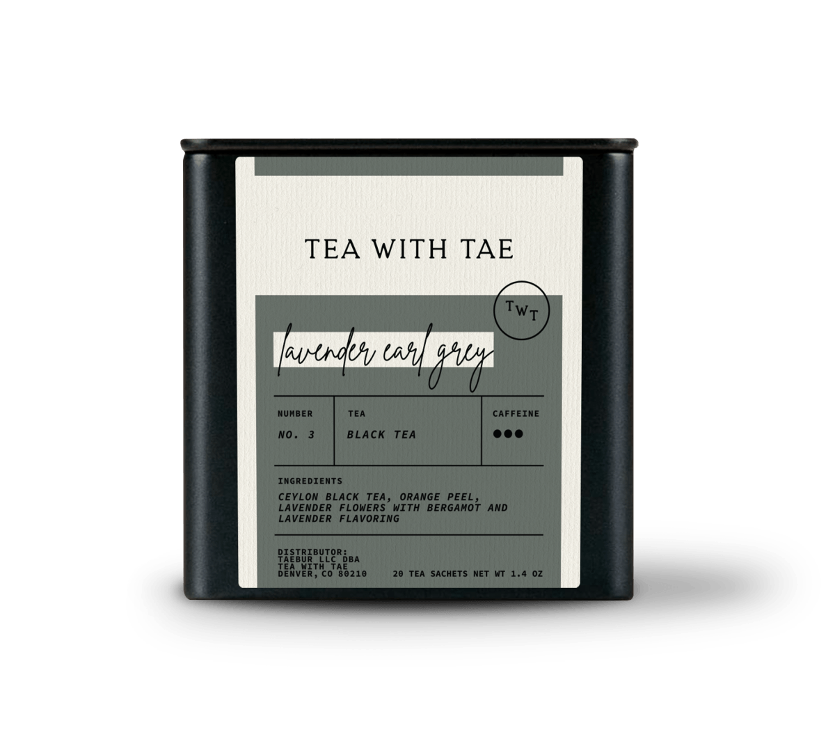 Wholesale Lavender Earl Grey - Tea with Tae