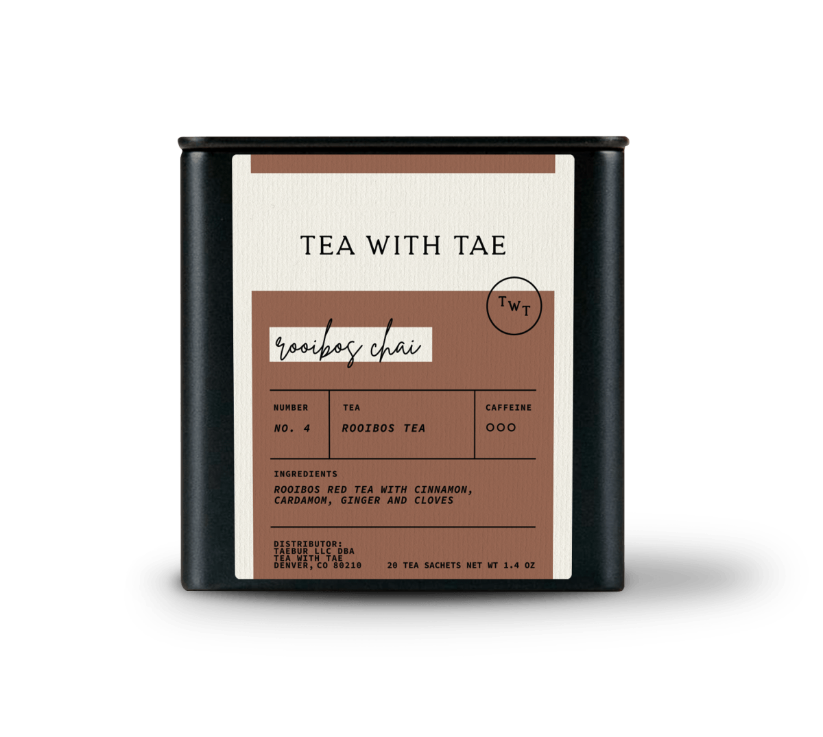 Wholesale Rooibos Chai - Tea with Tae