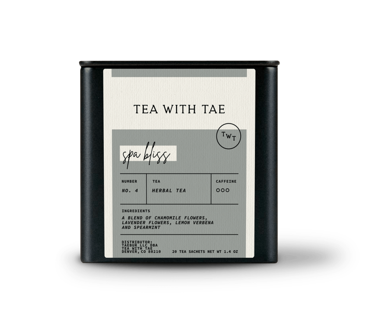 Wholesale Spa Bliss - Tea with Tae