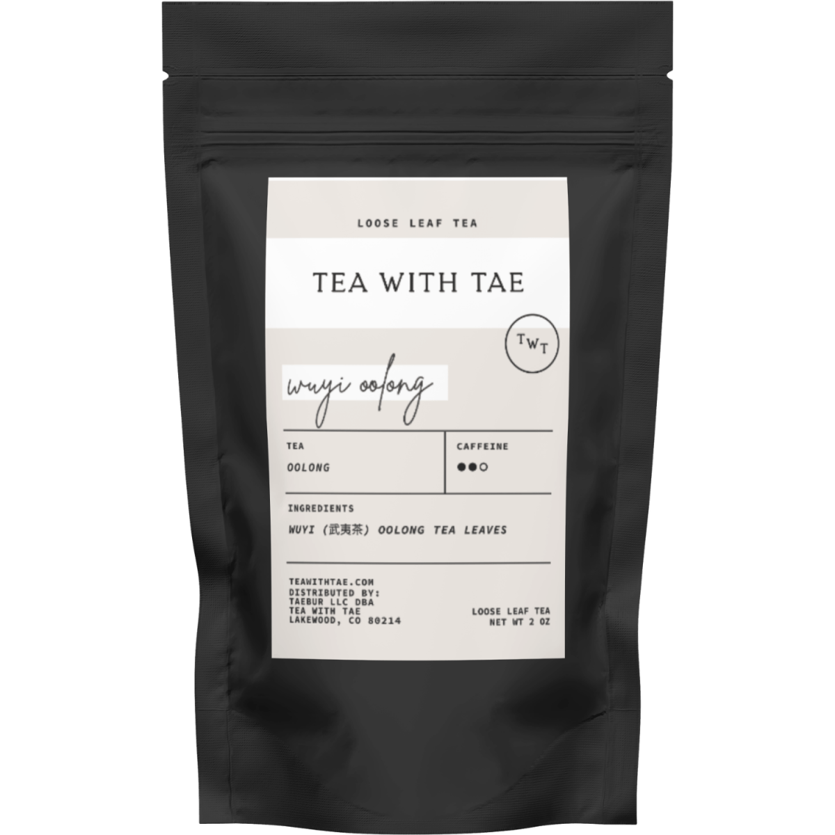 WuYi Oolong Loose Leaf Pouch - Tea with Tae